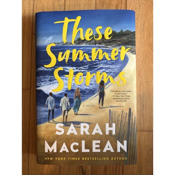 These Summer Storms: A Novel - Hardcover by MacLean Sarah Contemporary Fiction - Picture 1 of 2